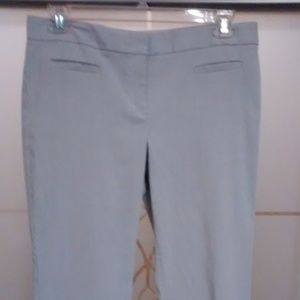 Express Design Striped Black/White Cropped Pants